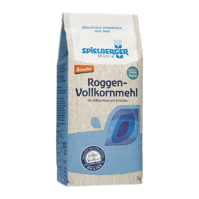 Produktfoto zu Roggenmehl, vollkorn 1 kg