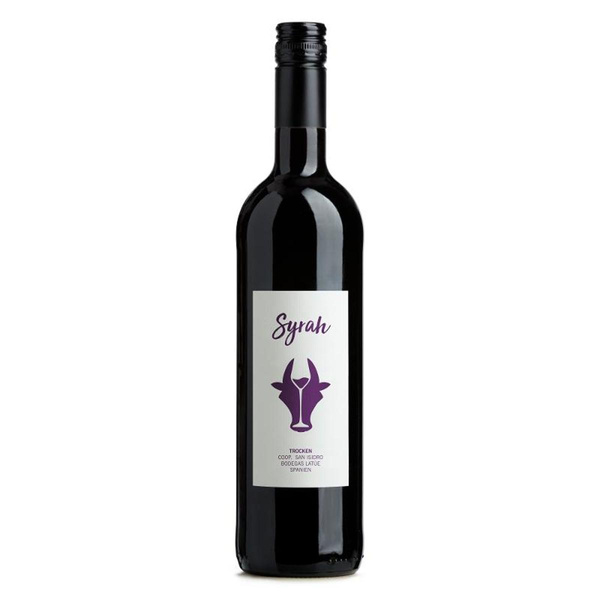 Produktfoto zu b*Syrah rot 0,75l