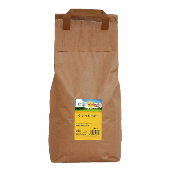 Produktfoto zu Linsen grün 5kg