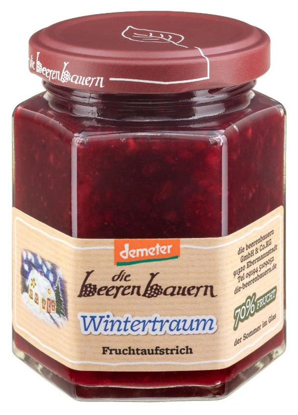 Produktfoto zu Wintertraum Fruchtaufstrich, 200g