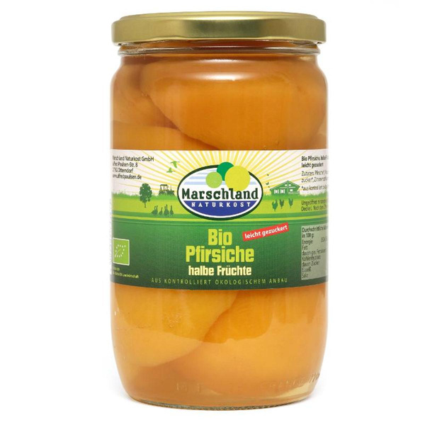 Produktfoto zu Pfirsiche im Glas 680g