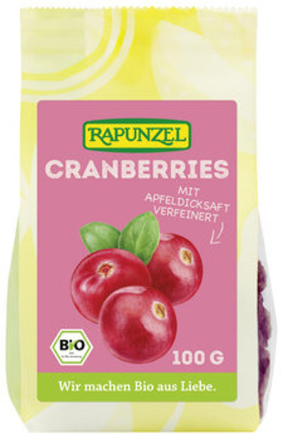 Produktfoto zu Cranberries 100 g