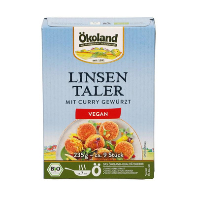 Produktfoto zu Linsen-Taler vegan 235 g