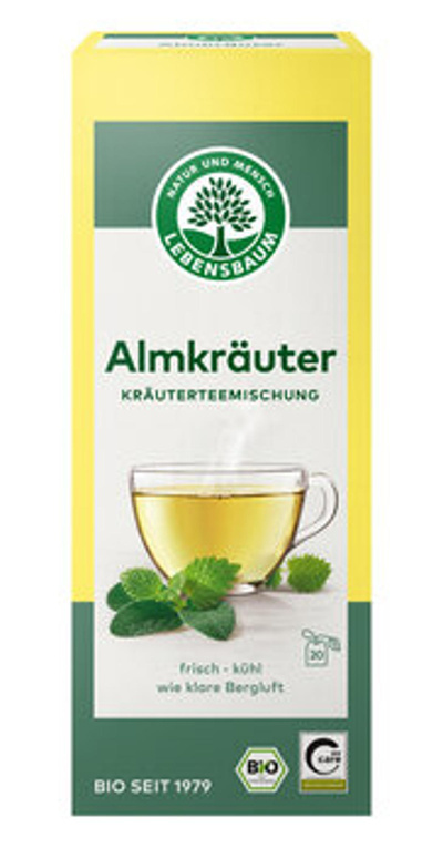 Produktfoto zu Almkräuter Teebeutel 20x1,5g