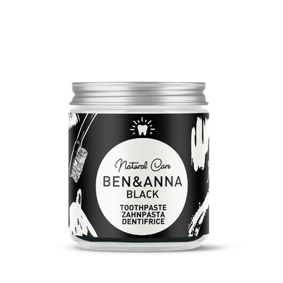 Produktfoto zu Zahnpasta Black Ben und Anna 100g