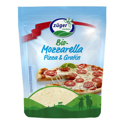Produktfoto zu VPE 5x150g Mozzarella gerieben