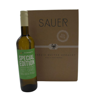 Produktfoto zu Hauslese Cuvee weiß 6x0,75L, trocken