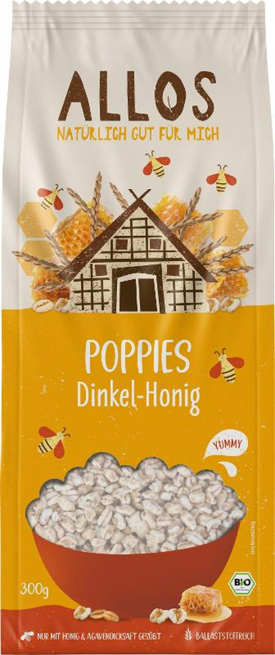 Produktfoto zu Dinkel Honig Poppies