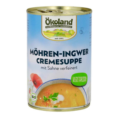 Produktfoto zu Möhren-Ingwer Cremesuppe, 400g
