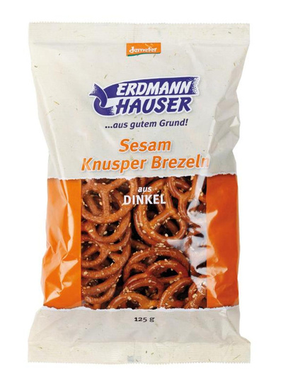 Produktfoto zu Sesam-Dinkelbrezeln 125g