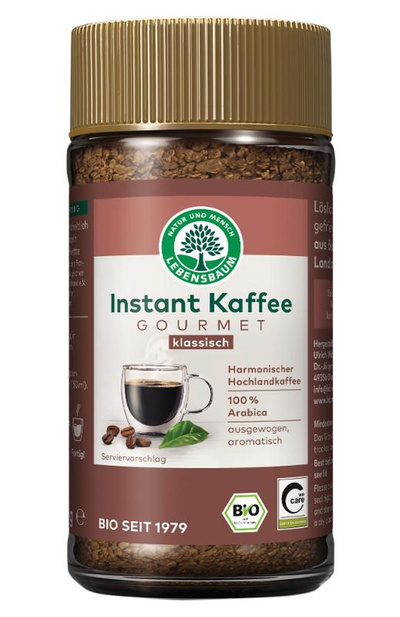 Produktfoto zu Instant Kaffee Gourmet 100g