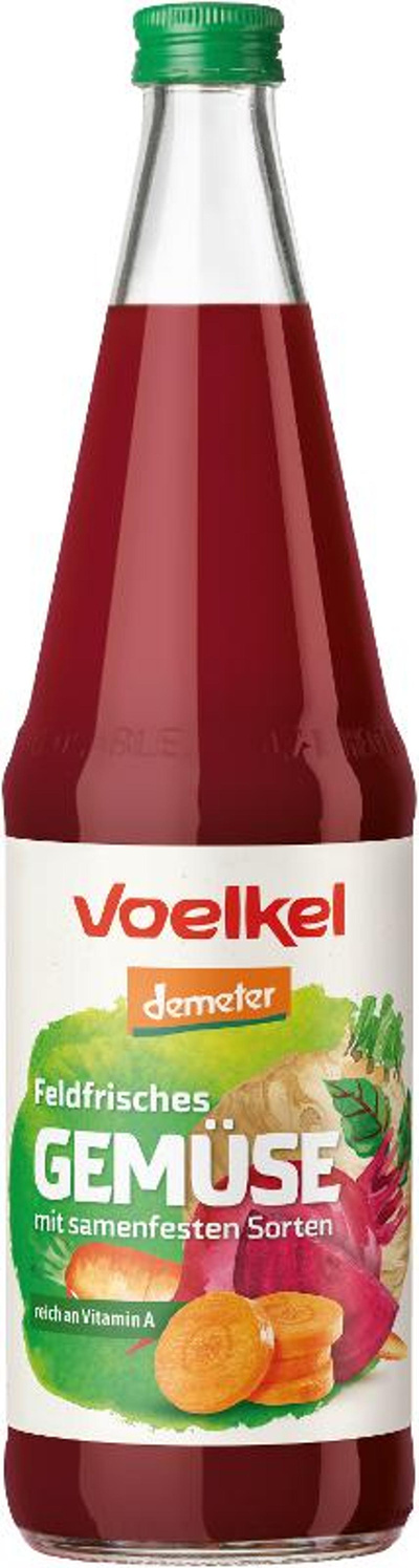 Produktfoto zu Gemüsesaft, feldfrisch 0,7l