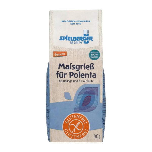 Produktfoto zu Polenta, Maisgrieß 500g