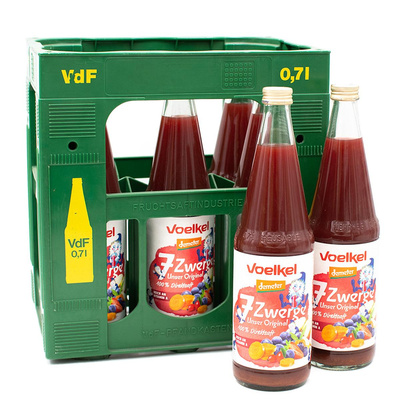 Produktfoto zu 7-Zwerge Kindersaft 6x0,7l