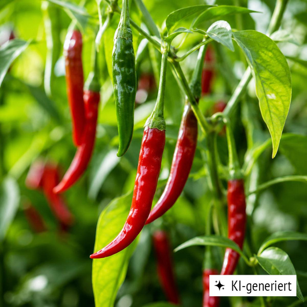 Produktfoto zu Pflanzen Peperoni (Chili), scharf