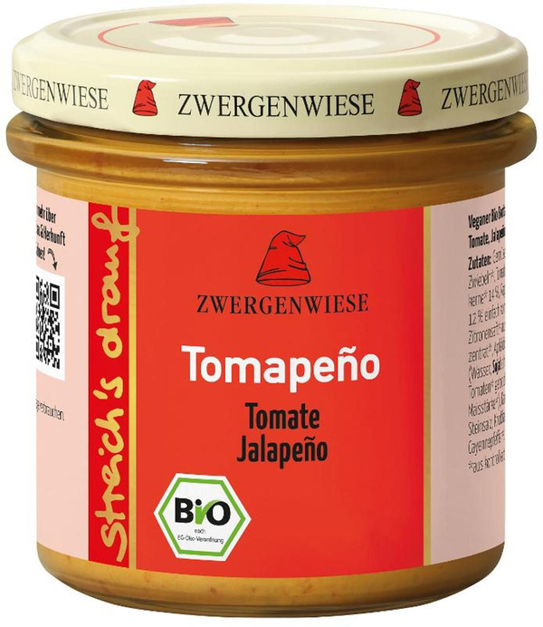 Produktfoto zu Streich's drauf Tomapeno 135g