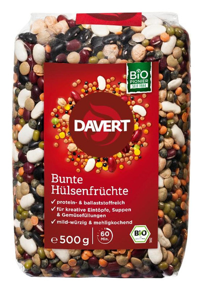 Produktfoto zu Bunte Hülsenfrüchte 500g