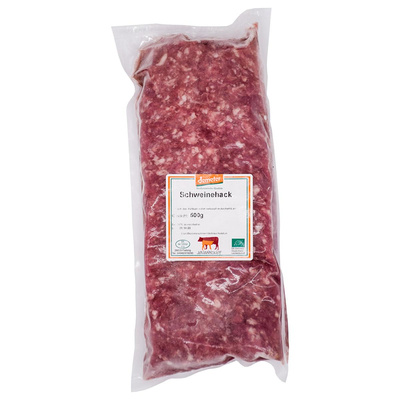 Produktfoto zu Hackfleisch vom Schwein TK
