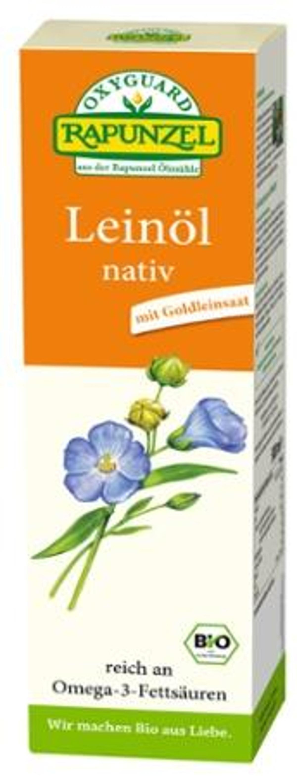 Produktfoto zu Leinöl nativ 500 ml Rapunzel