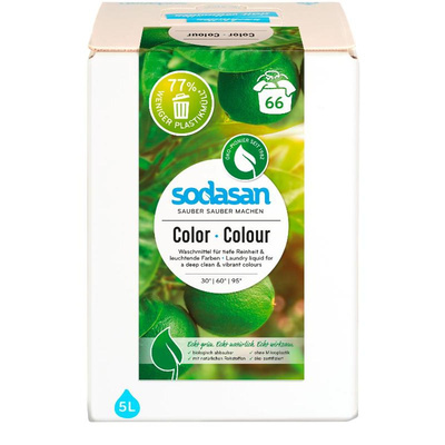 Produktfoto zu Sodasan Color Waschmittel Limette 5L