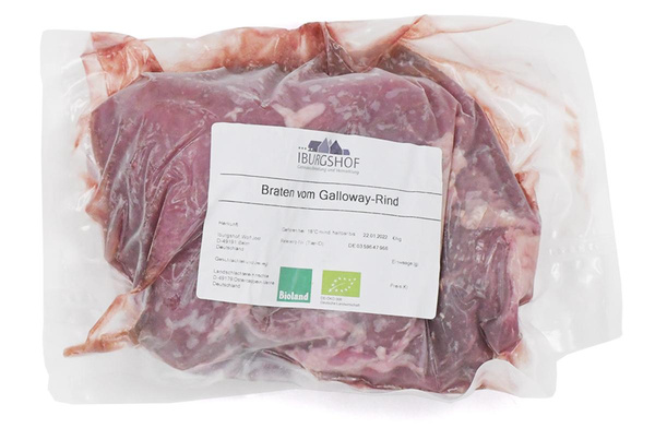 Produktfoto zu Hinterbraten Galloway TK