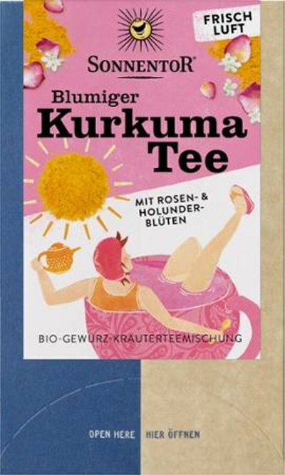 Produktfoto zu Blumiger Kurkuma Tee TB