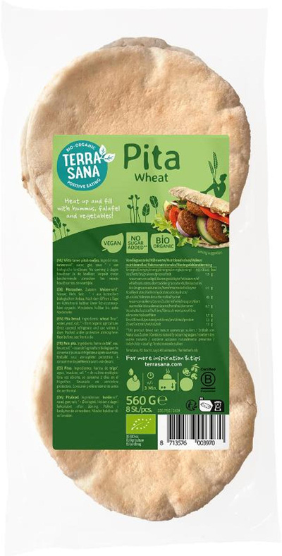 Produktfoto zu Pita-Taschen 2x4 Stück