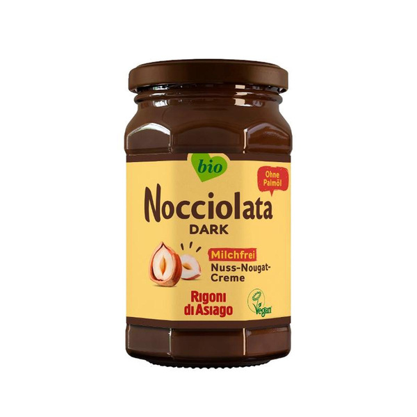 Produktfoto zu Nocciolata Nuss Nougat Aufstrich, milchfrei 270g