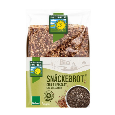 Produktfoto zu Snäckebrot Chia Leinsaat 200g