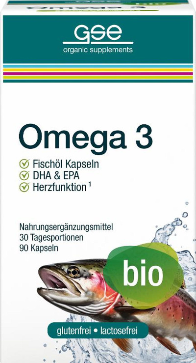 Produktfoto zu Omega 3 Fischöl Kapseln 97g