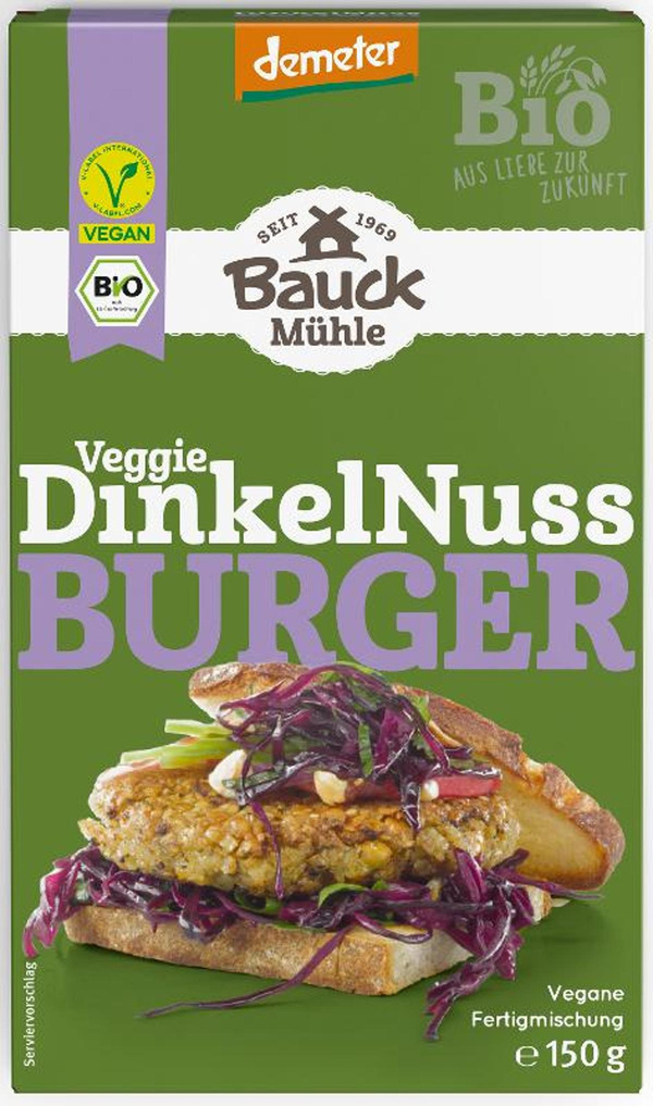 Produktfoto zu Dinkel Burger 160g