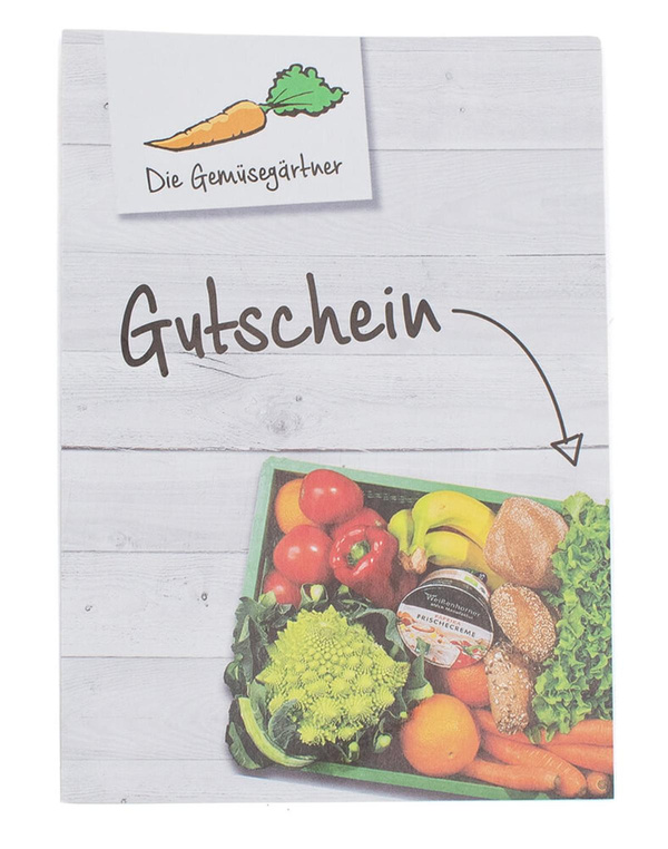 Produktfoto zu Gemüsegärtner Gutschein