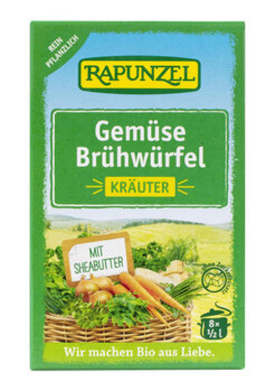 Produktfoto zu Gemüse-Brühwürfel mit Kräutern