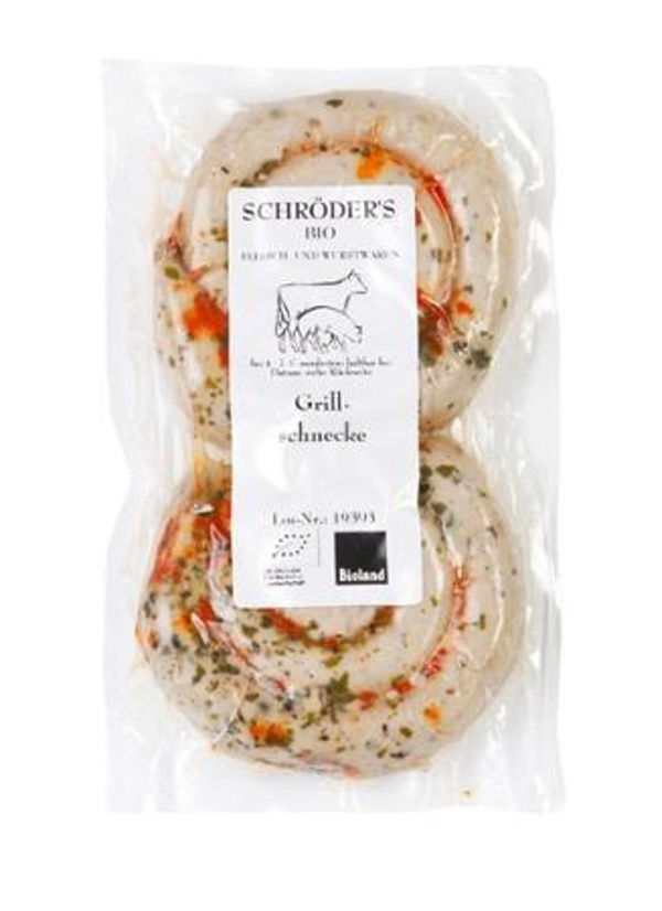 Produktfoto zu Grillschnecke 0,25kg