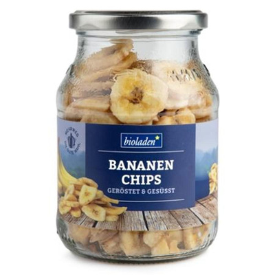 Produktfoto zu b*Bananenchips geröstet & gesüßt 180g