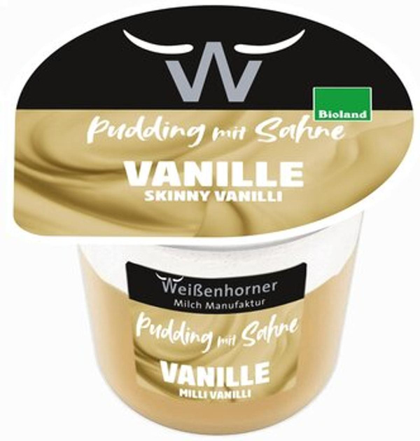 Produktfoto zu Pudding mit Sahne Vanille 175g