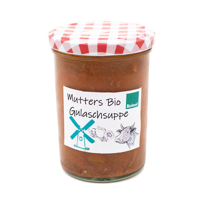 Produktfoto zu Gulaschsuppe im Glas 400g