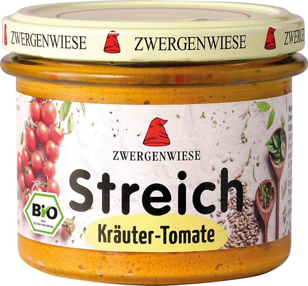 Produktfoto zu Kräuter-Tomate Streich 180g