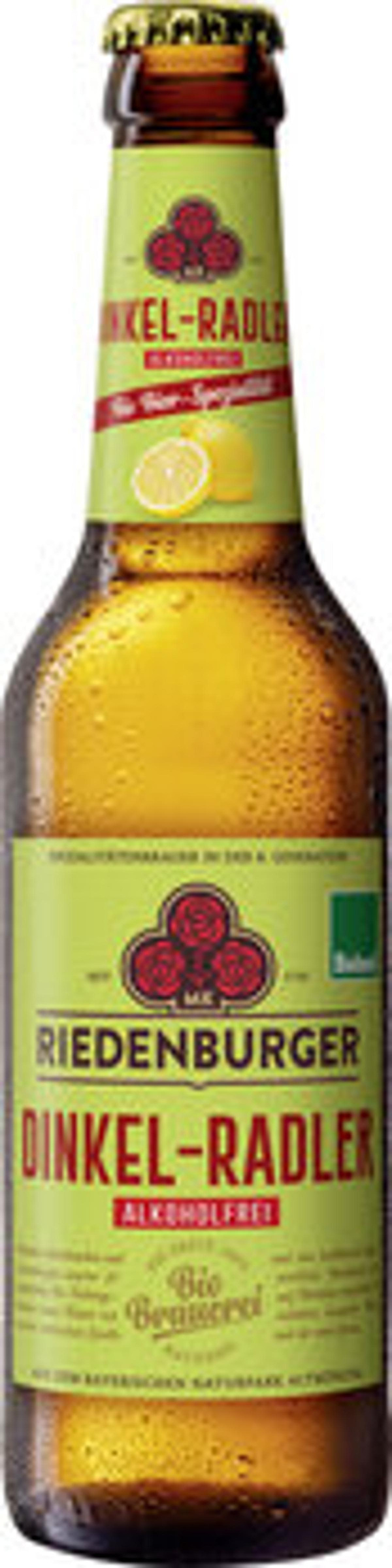 Produktfoto zu Dinkel Radler alkoholfrei 10x0,33l