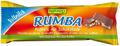 Produktfoto zu Rumba Puffreisriegel Vollmilch 50g