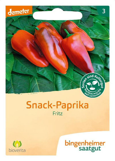 Produktfoto zu Saatgut Paprika Fritz
