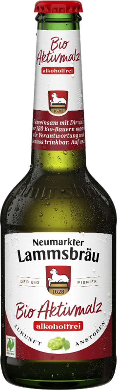 Produktfoto zu Lammsbräu Aktivmalz 0,33l