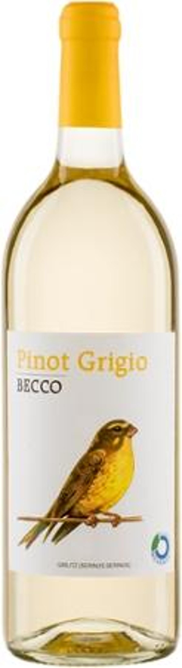 Produktfoto zu Becco Pinot Grigio 1l