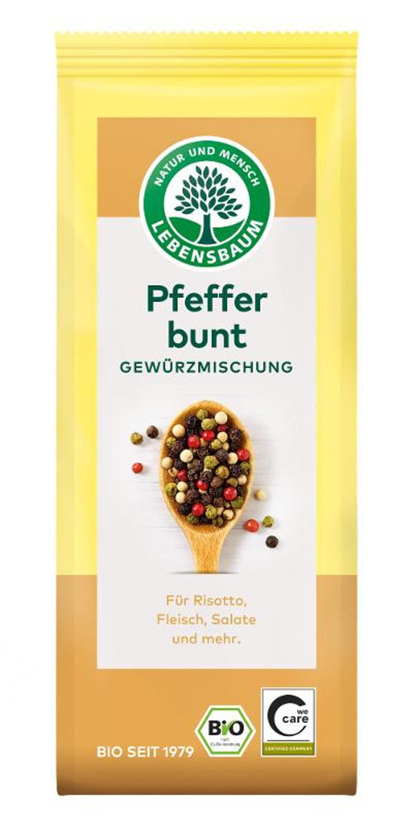 Produktfoto zu Bunter Pfeffer, ganz 50g