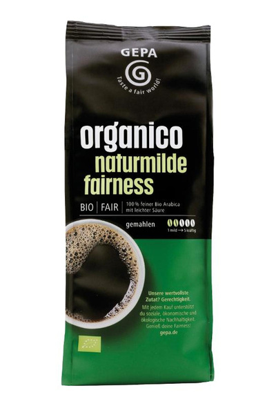 Produktfoto zu Kaffee Organico gemahlen 250g