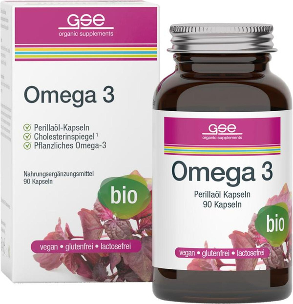 Produktfoto zu Omega 3 Perillaöl 90 Kapseln 54g