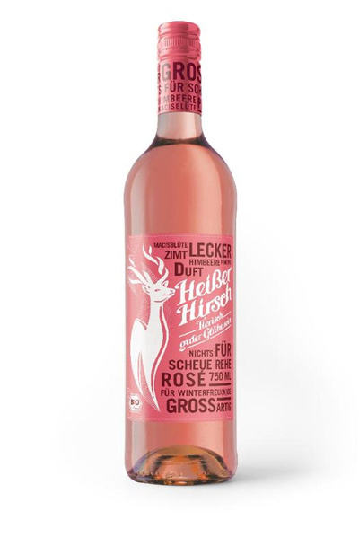 Produktfoto zu Heißer Hirsch Rose 6x0,75