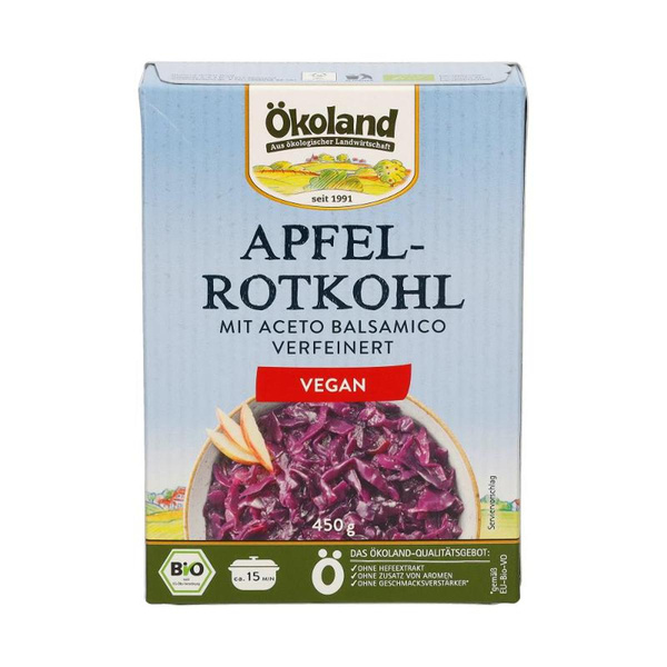 Produktfoto zu Apfel-Rotkohl 450g TK