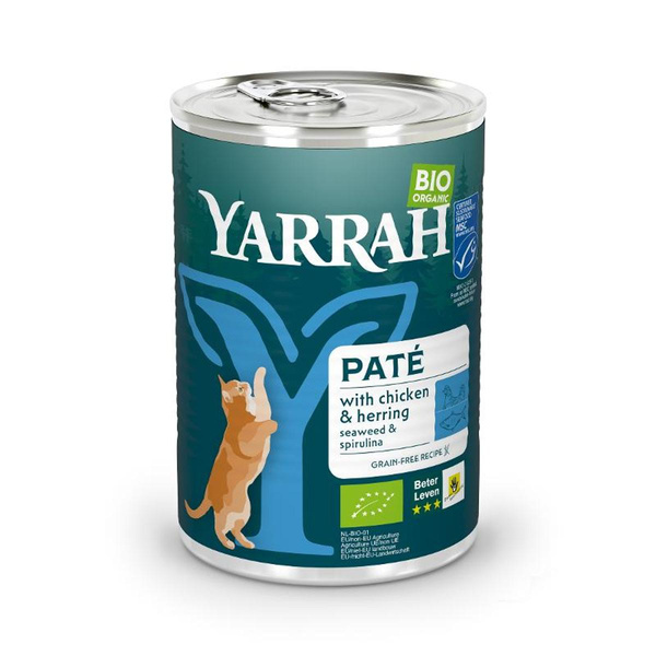 Produktfoto zu Katzen Dosenfutter Fisch mit Spirulina 400g
