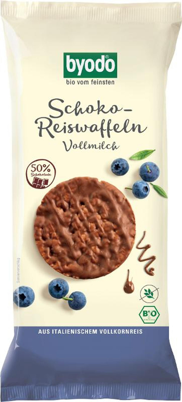 Produktfoto zu Schoko Reiswaffeln Vollmilch 65g
